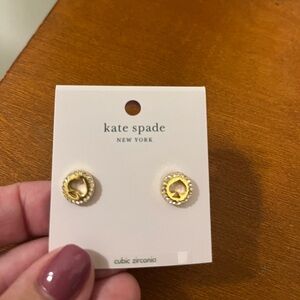 Kate Spade signature studs- Brand New